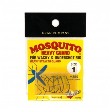 Ofsetiniai kabliukai Gran Nogales Mosquito Heavy Guard 3