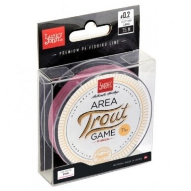 Pintas valas Lucky John Area Trout Game x4 75m 0.071mm