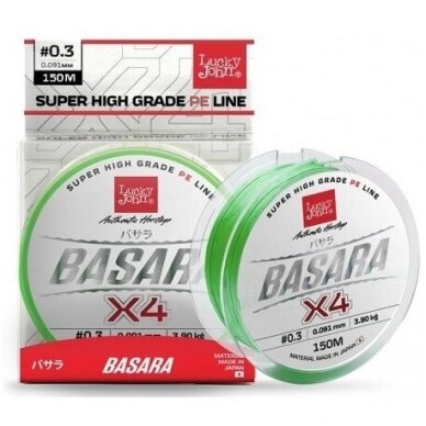 Pintas valas Lucky John Basara X4 125m 0.194mm