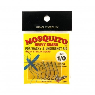 Ofsetiniai kabliukai Gran Nogales Mosquito Heavy Guard 4