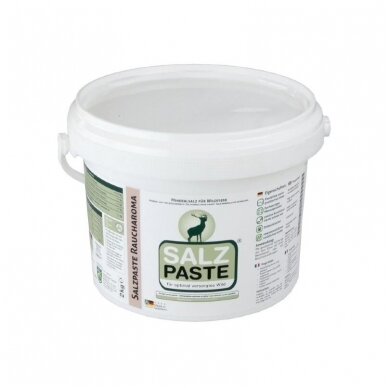 Tepama druska Eurohunt Salz Paste 2kg dūmų kvapo