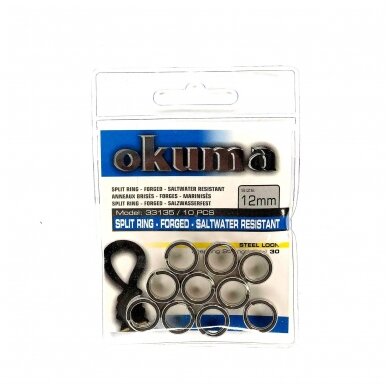 Žiedeliai Okuma Saltwater Resistant 33135 10vnt